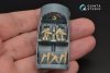 Quinta Studio QD48125 Bf108 3D-Printed & coloured Interior on decal paper (Eduard) 1/48
